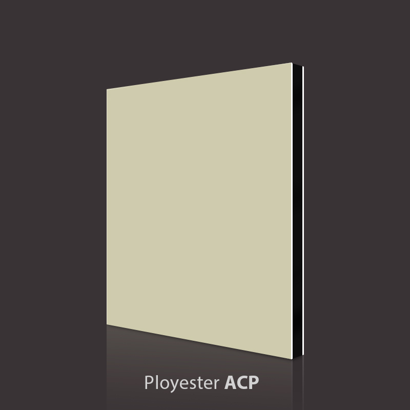 Champagne Silver PVDF Aluminum Composite Panel