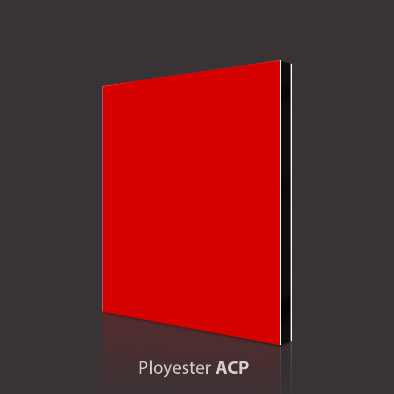 China Red Aluminum Composite Panel