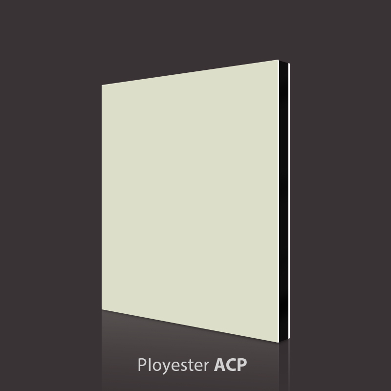 Light Gray Aluminum Composite Panel