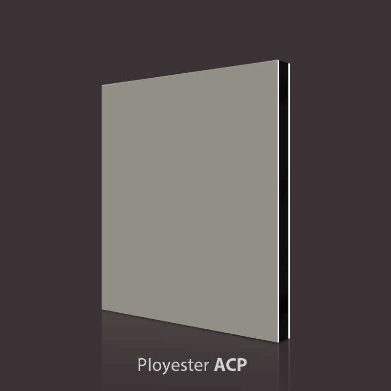 Silver Grey Aluminum Composite Panel