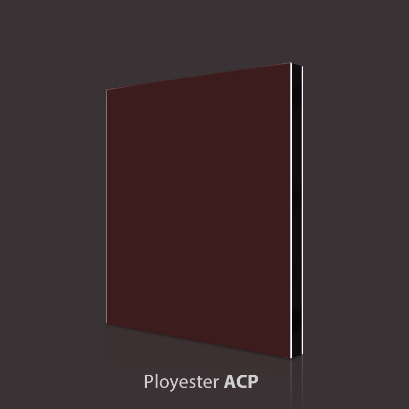 Wine Red Aluminum Composite Panel